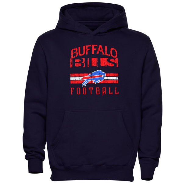 Men Buffalo Bills Pregame Pullover Hoodie Navy Blue->buffalo bills->NFL Jersey